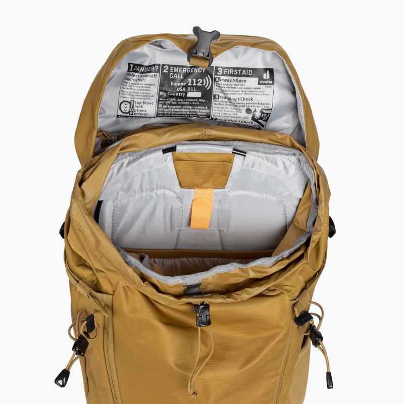 Turistický batoh Deuter Trail 24 l žlutý 34403236323 4