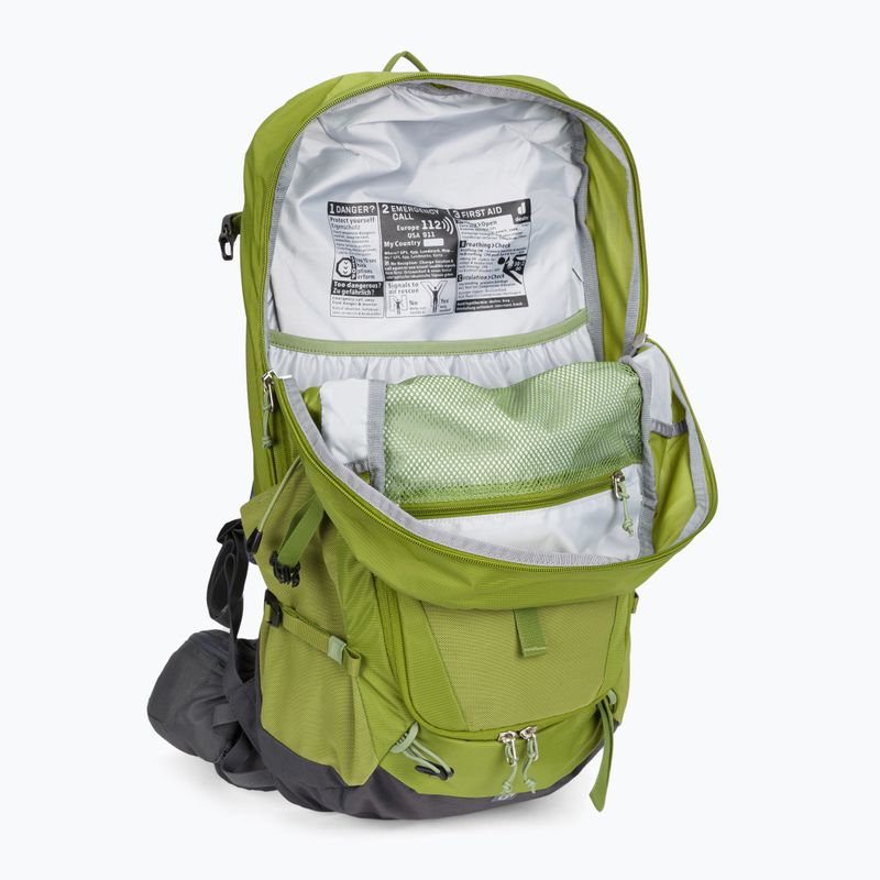Turistický batoh Deuter Trail Pro 33 l zelený 34411232446 4