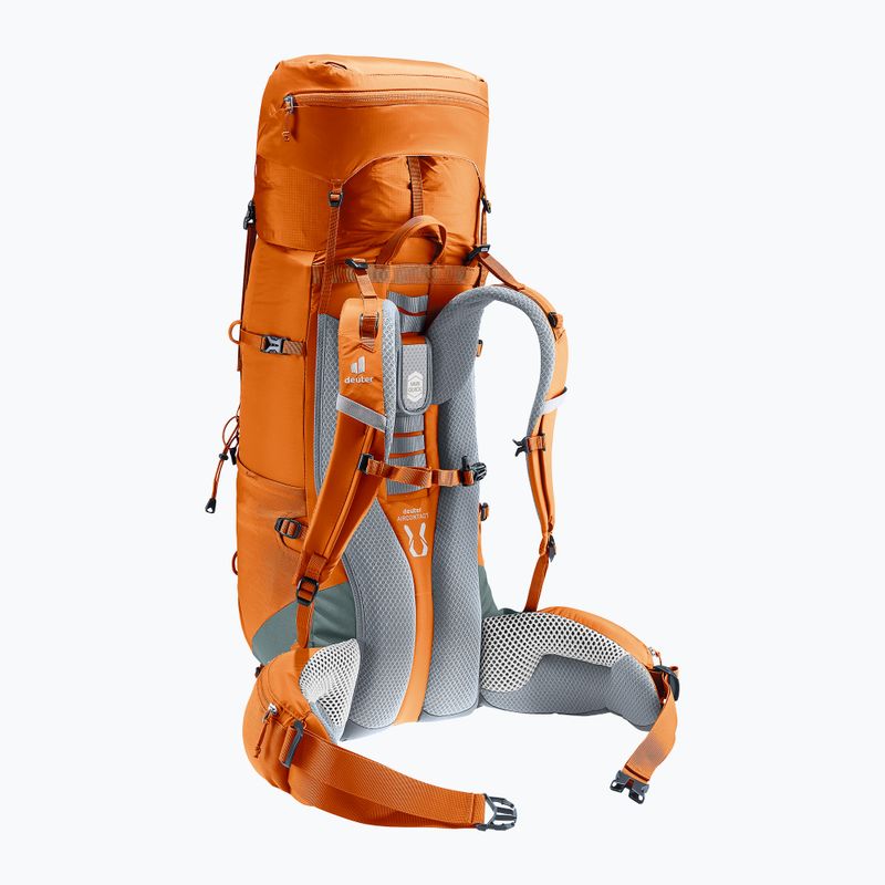 Trekingový batoh Deuter Aircontact Lite 40 + 10 oranžový 334012393190 8