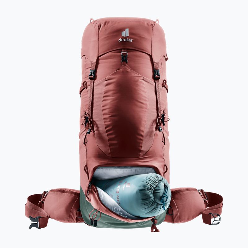 Dámský trekingový batoh deuter Aircontact Lite 45 + 10 SL 55 l 334022352150 caspia/ivy 9