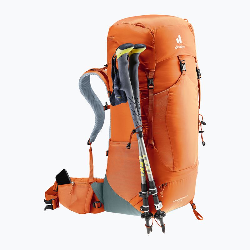 Trekingový batoh Deuter Aircontact Lite 50 + 10 oranžový 334032393190 6