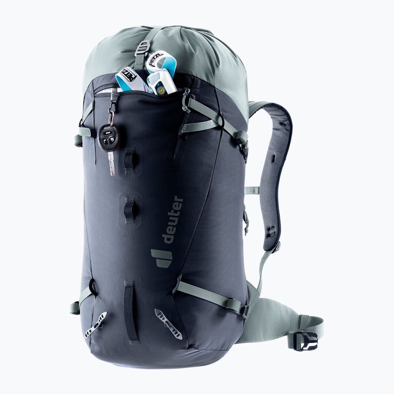 Lezecký batoh deuter Guide 30 l black/shale 5