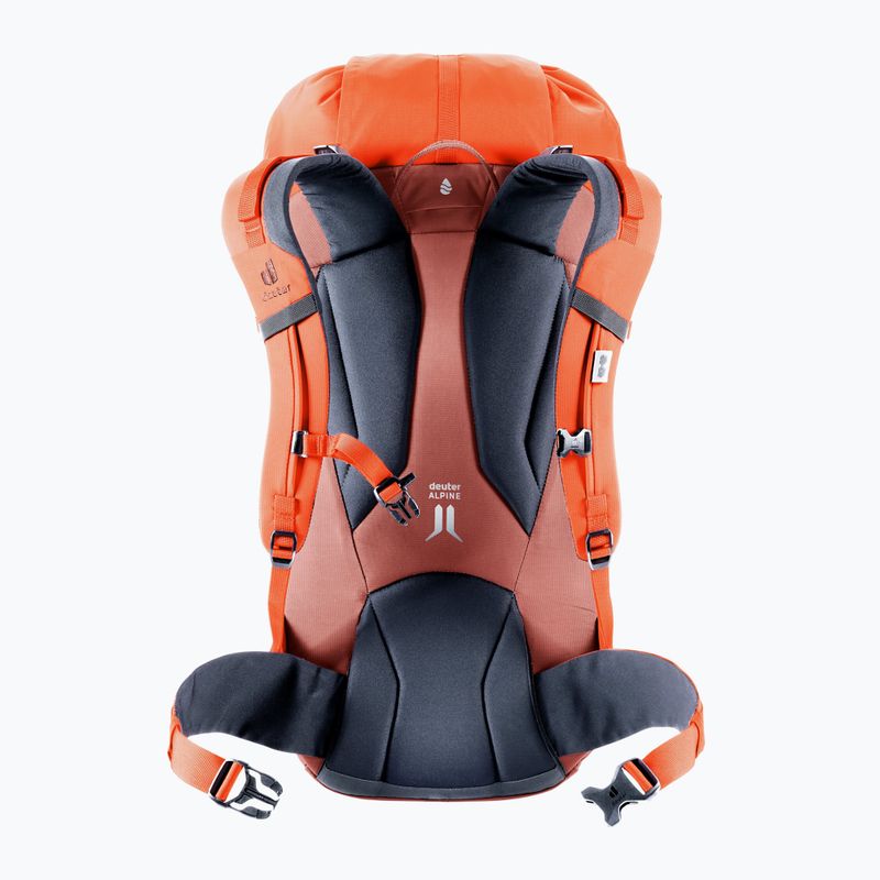 Lezecký batoh deuter Guide 30 l redwood/papaya 2