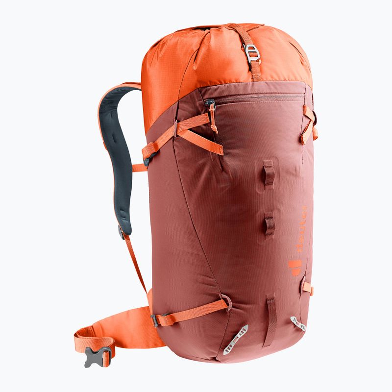 Lezecký batoh deuter Guide 30 l redwood/papaya 4