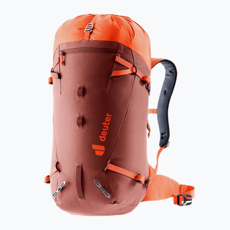 Lezecký batoh deuter Guide 30 l redwood/papaya 5