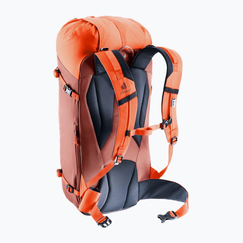Lezecký batoh deuter Guide 30 l redwood/papaya 6
