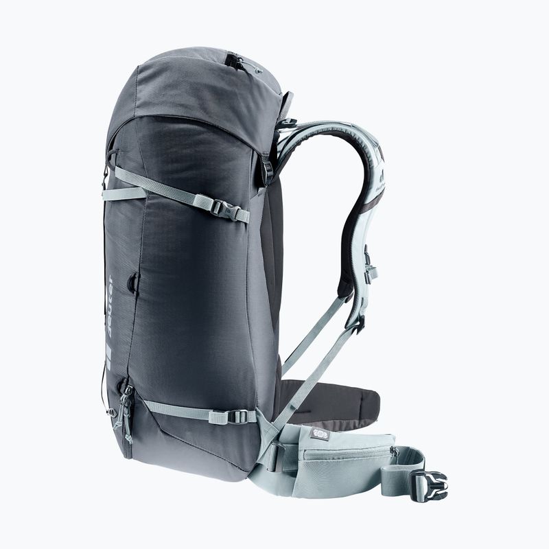 Lezecký batoh deuter Guide 34+8 l black/shale 4