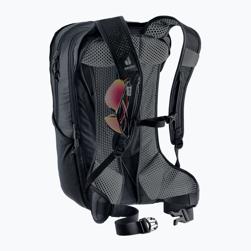 Cyklistický batoh deuter Race Air 14+3 l černy 320442370000 5