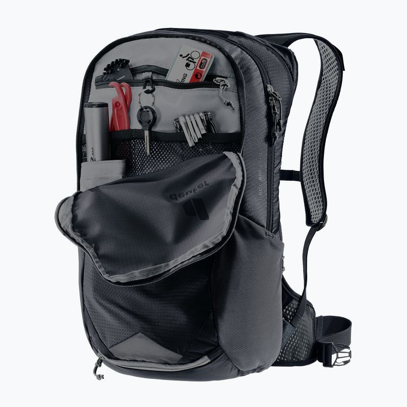 Cyklistický batoh deuter Race Air 14+3 l černy 320442370000 6
