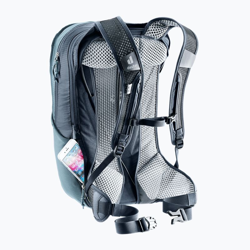 Cyklistický batoh deuter Race Air 14+3 l modrý 320442313740 8