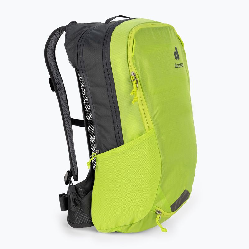 Cyklistický batoh deuter Race Air 14+3 l zeleny 320442384030 2