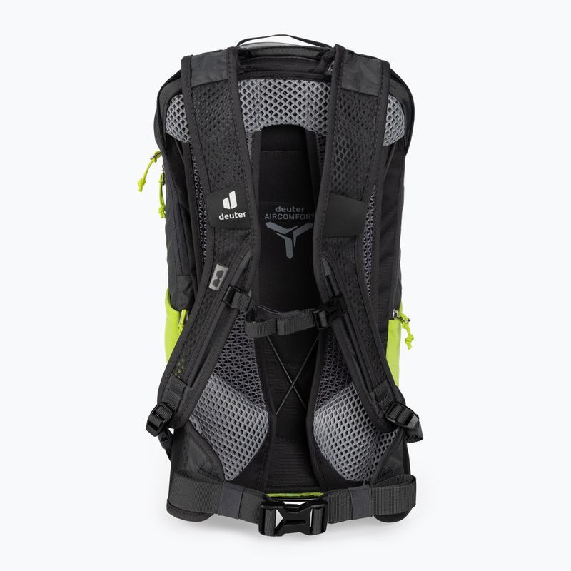 Cyklistický batoh deuter Race Air 14+3 l zeleny 320442384030 3