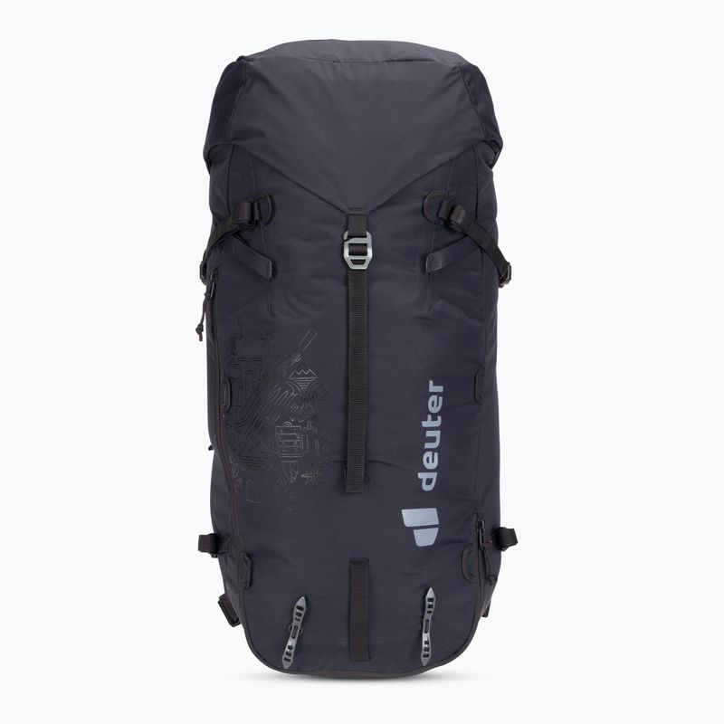 Lezecký batoh deuter Guide 32+8 l black
