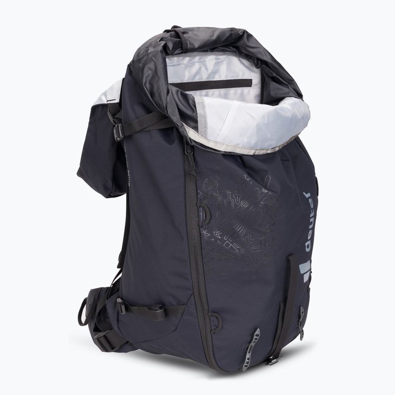 Lezecký batoh deuter Guide 32+8 l black 4
