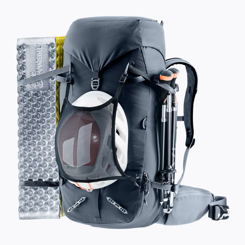 Lezecký batoh deuter Guide 32+8 l black 11