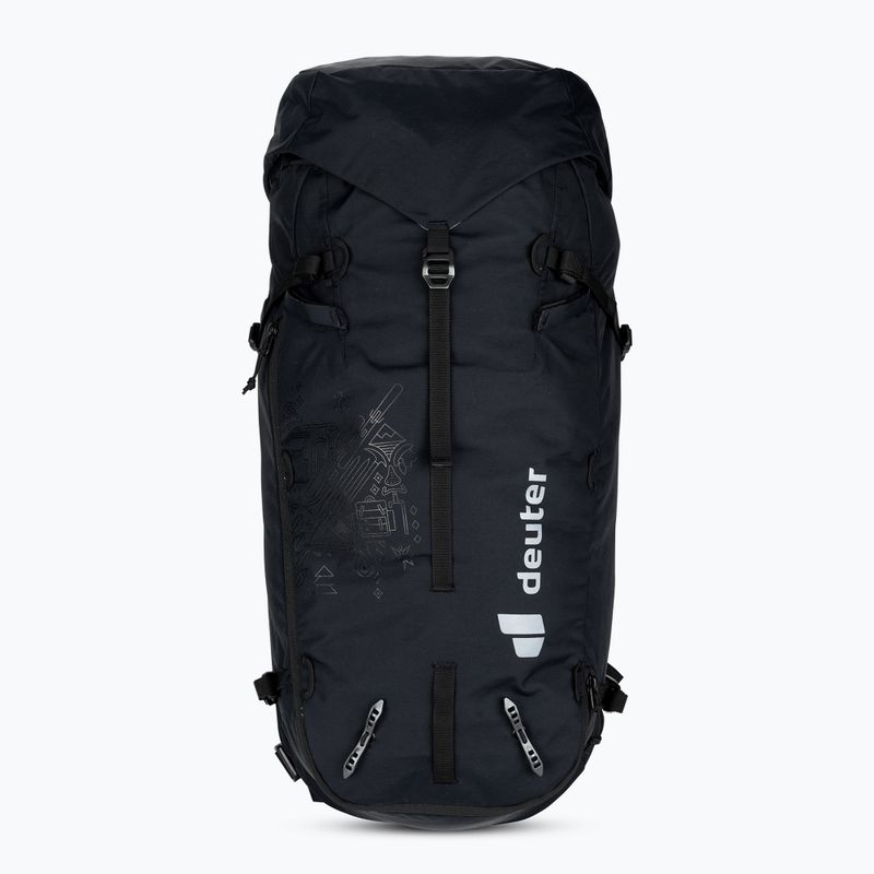 Lezecký batoh deuter Guide 34+8 l black