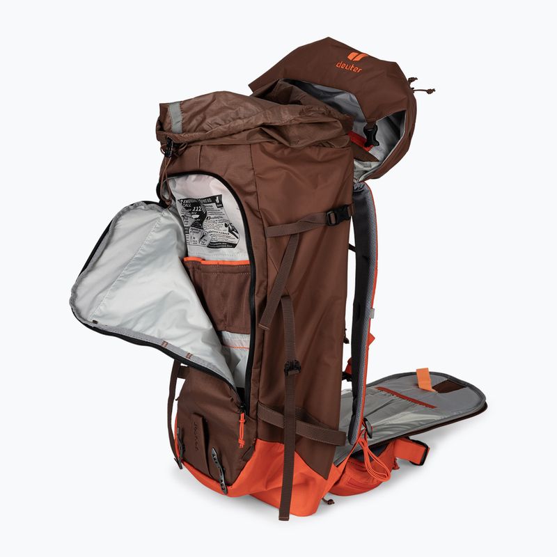 Deuter Freescape Pro 40+ l parašutistický batoh 330032269020 umbra/papaya 4