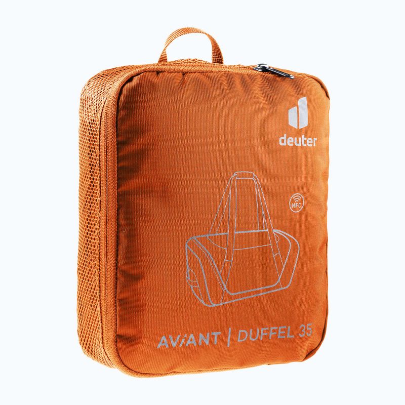 Turistická taška Deuter Aviant Duffel 35 l kaštan/umbra 7