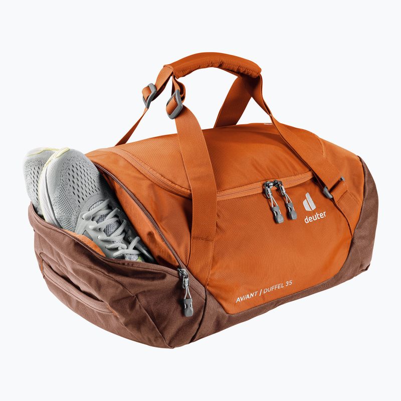 Turistická taška Deuter Aviant Duffel 35 l kaštan/umbra 8