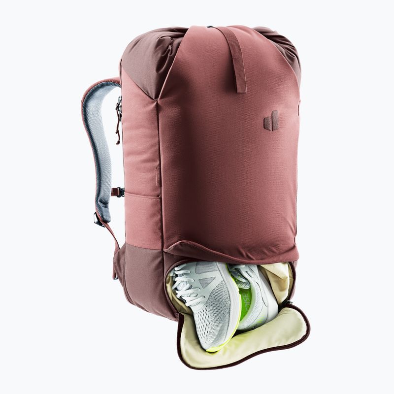 Batoh městský Deuter Utilion 30 l caspia/raisin city  8