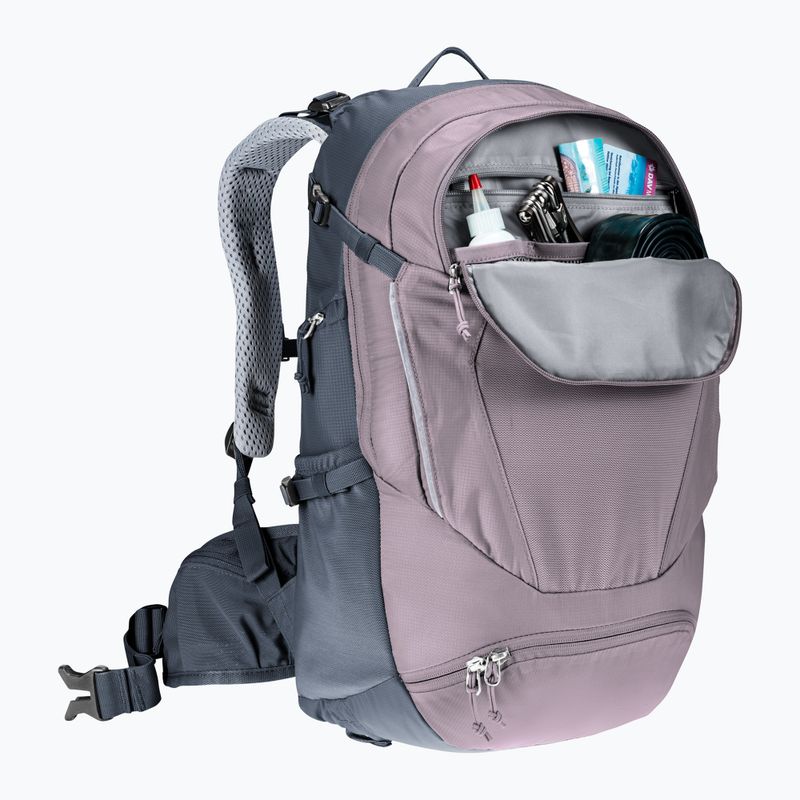 Dámský batoh na kolo deuter Trans Alpine 22 l SL lavender/ink 14