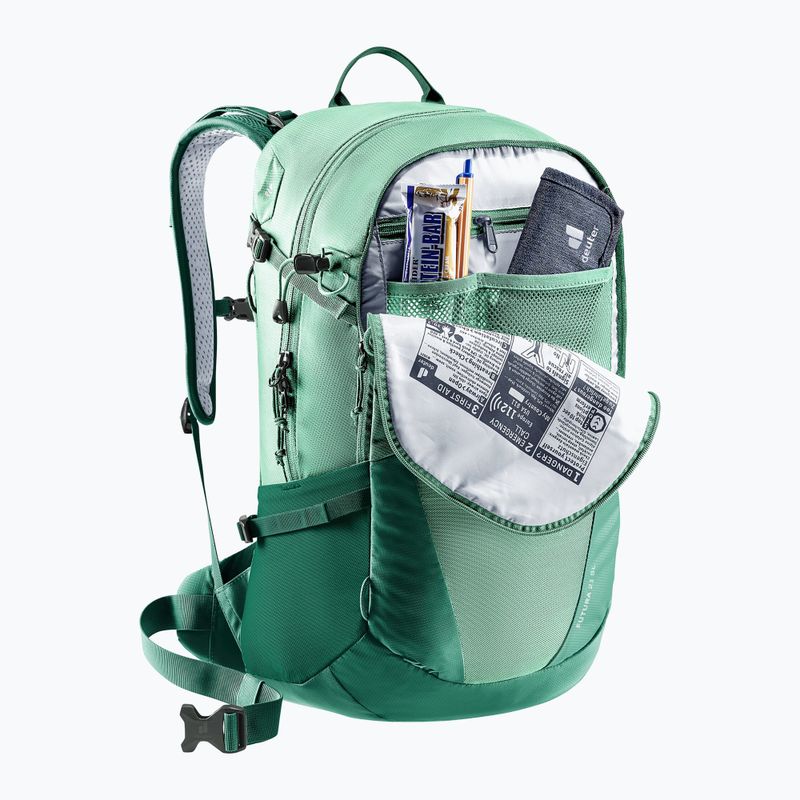 Dámský turistický batoh deuter Futura 21 l SL spearmint/seagreen 5