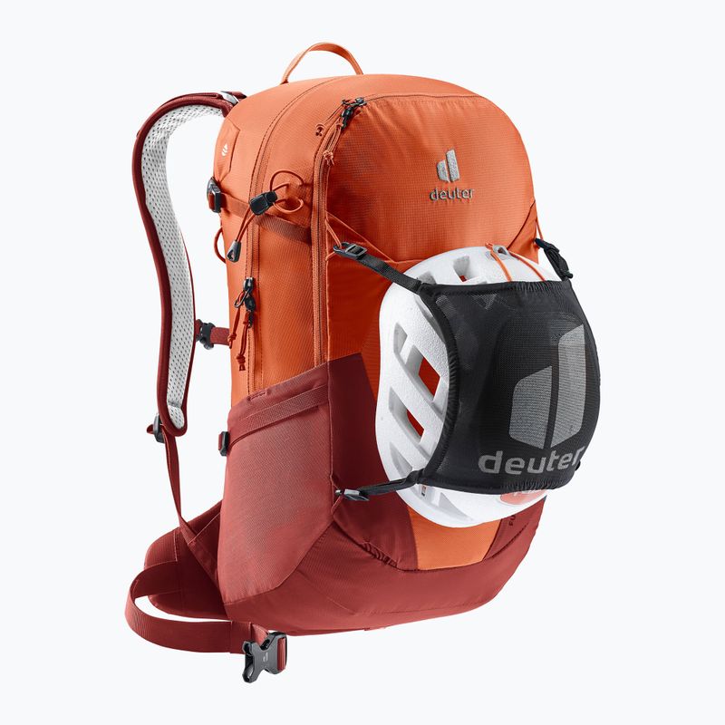 Turistický batoh deuter Futura 23 l paprika/redwood 7