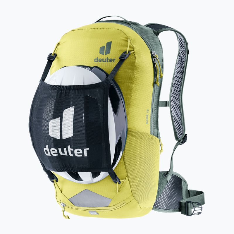 Cyklistický batoh Deuter Race 16 l sprout/ivy 8