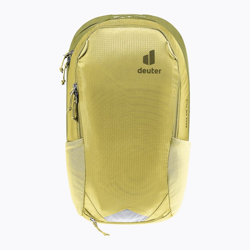 Cyklistický batoh Deuter Race Air 14 + 3 l linden/cactus