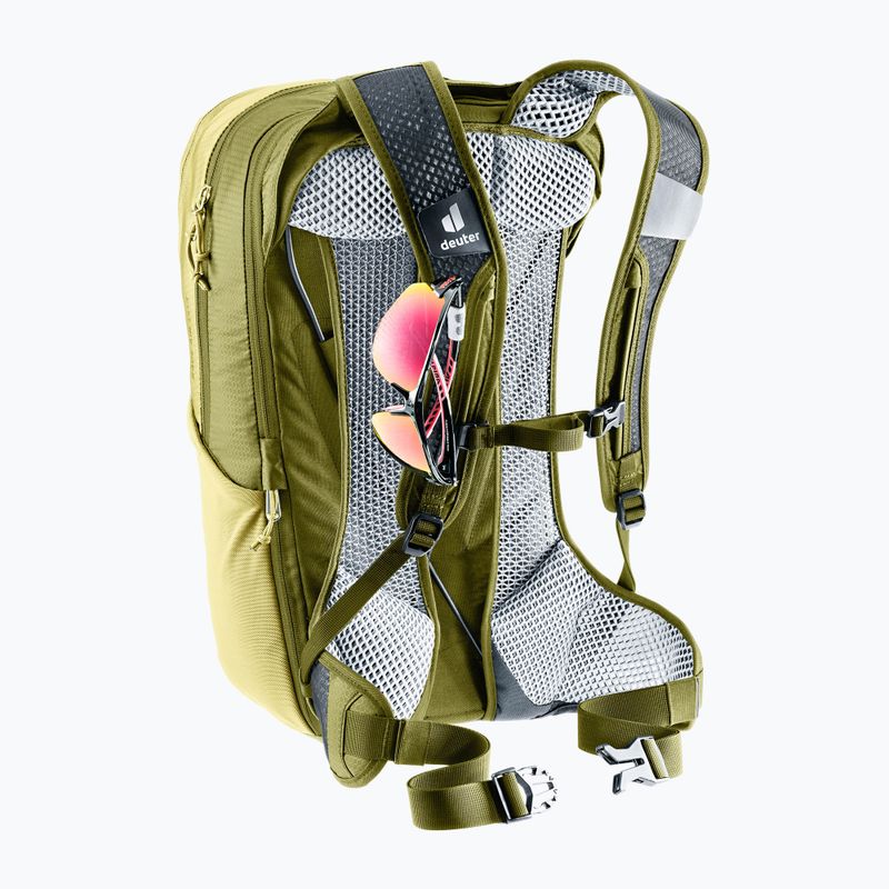 Cyklistický batoh Deuter Race Air 14 + 3 l linden/cactus 13