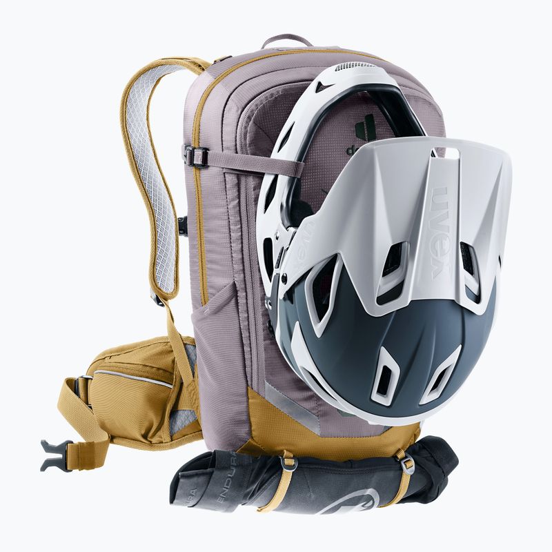 Dámský cyklistický batoh deuter Flyt 12 l SL lavender/almond 8