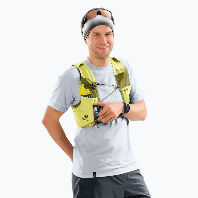 Běžecký batoh Deuter Traick 9 l sprout/cactus 12