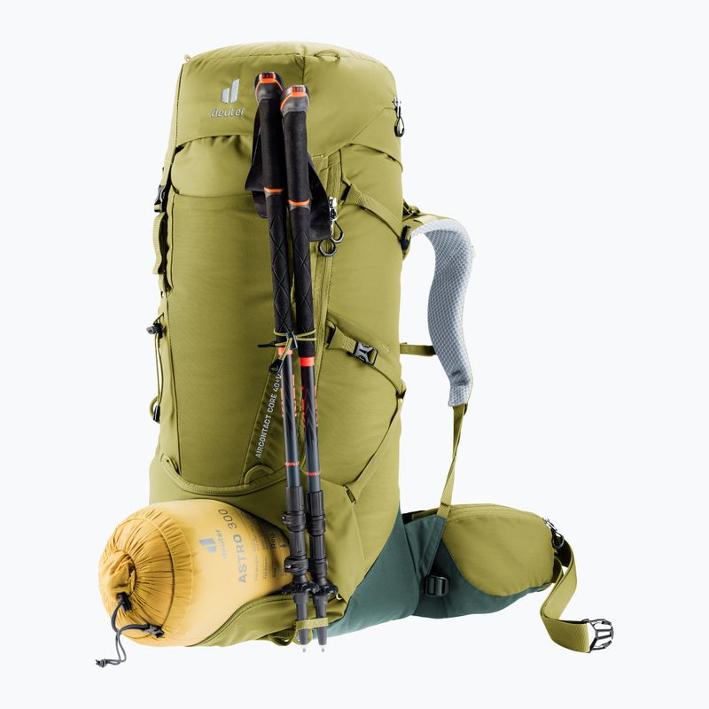 Trekový batoh deuter Aircontact Core 40 + 10 l cactus/ivy 9