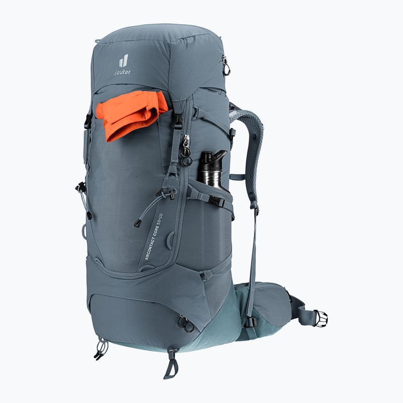 Trekový batoh deuter Aircontact Core 50+10 l graphite/shale 10