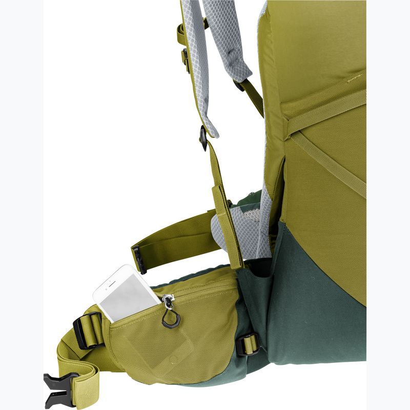 Trekový batoh deuter Aircontact Core 50+10 l cactus/ivy 10