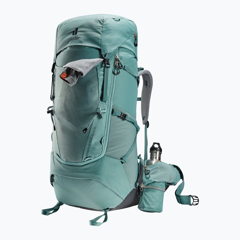 Dámský trekingový batoh deuter Aircontact Core 55+10 l SL jade/graphite 5