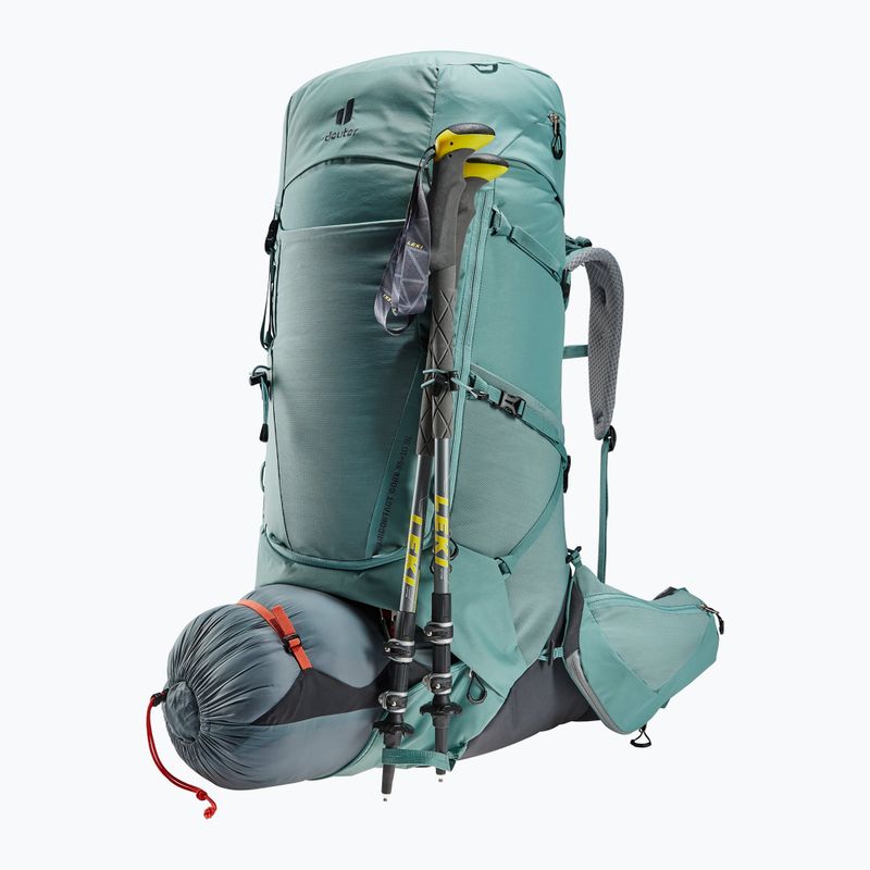 Dámský trekingový batoh deuter Aircontact Core 55+10 l SL jade/graphite 6