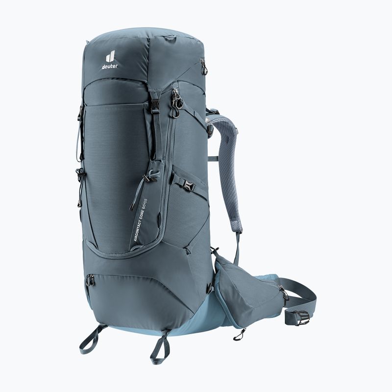 Trekový batoh deuter Aircontact Core 60+10 l graphite/shale 7