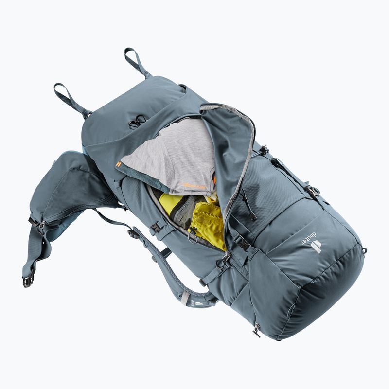 Trekový batoh deuter Aircontact Core 60+10 l graphite/shale 12