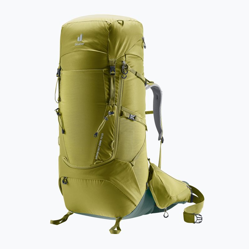 Trekový batoh  deuter Aircontact Core 70+10 l cactus/ ivy 2
