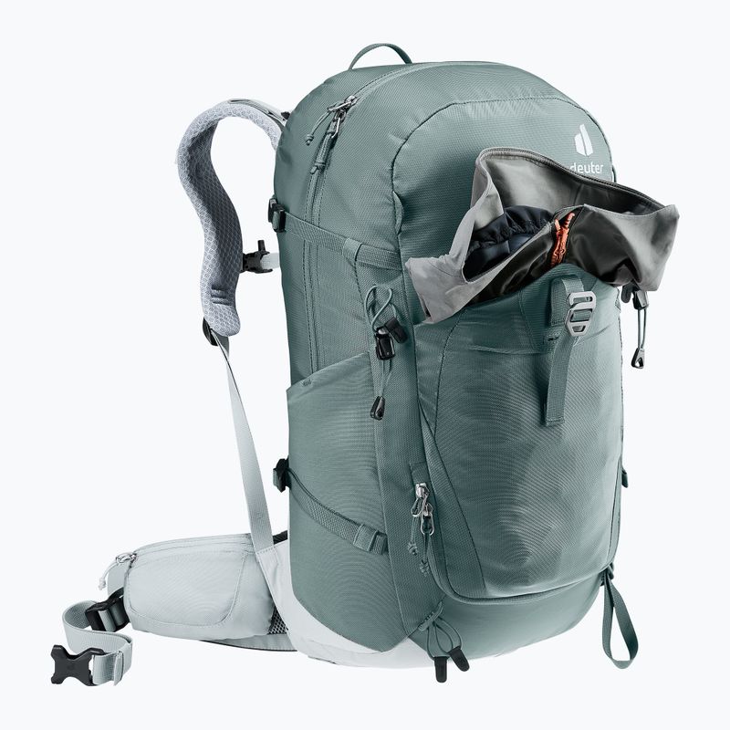 Turistický batoh damski deuter Trail Pro 31 SL teal/tin 4