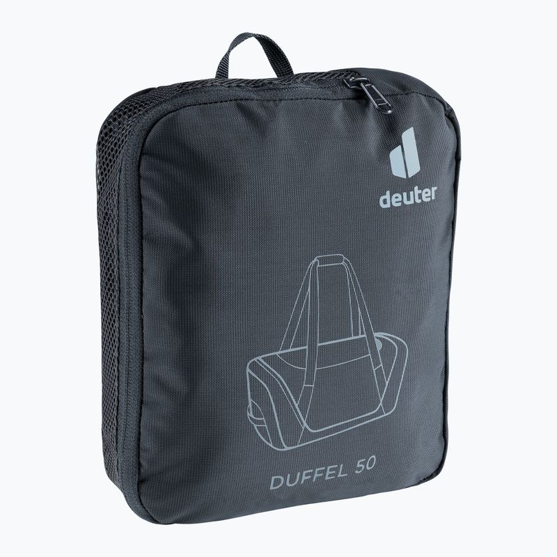 Cestovní taška deuter Duffel 50 l black 8
