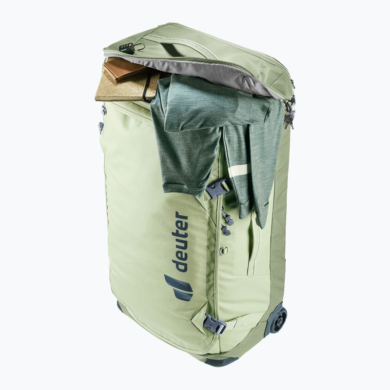 Cestovní kufr deuter Duffel Pro Movo 90 l mineral/grove 9