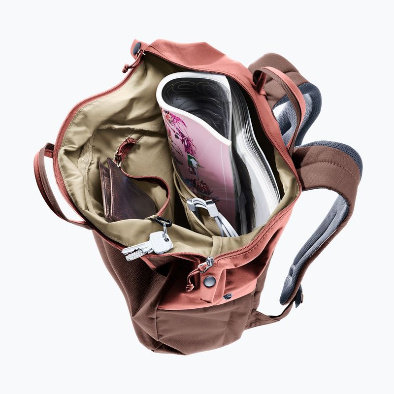 Městský batoh deuter Vista 18 l raisin/caspia 7