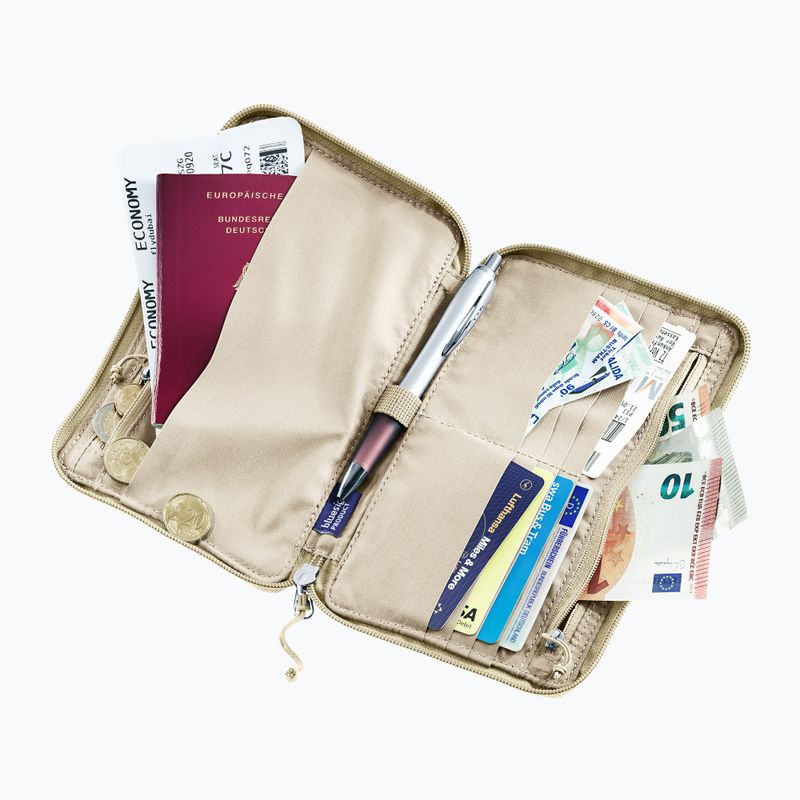Peněženka Deuter Travel Wallet desert 2