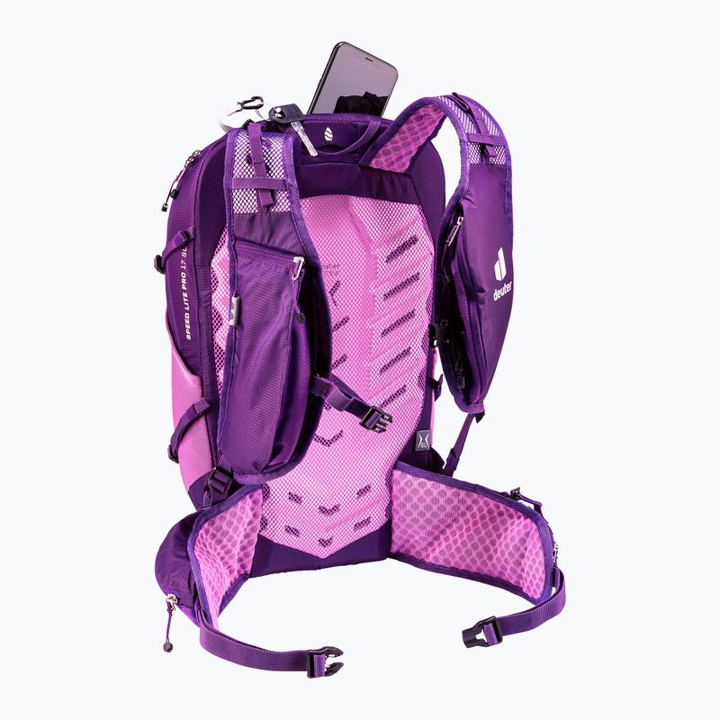 Turistický batoh deuter Speed Lite Pro 17 l SL lotus/mystic 11