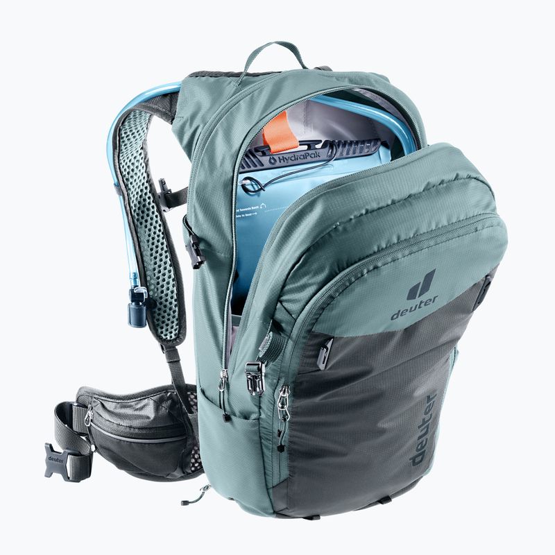 Cyklistický batoh deuter Compact 14 + 3 l graphite/shale 10