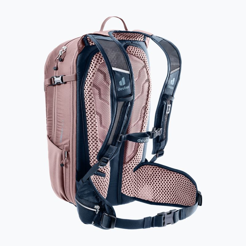 Cyklistický batoh deuter Compact 14 + 3 l ink/ashrose 4