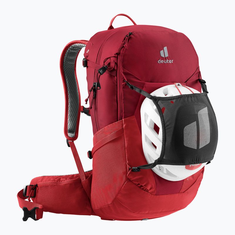 Turistický batoh Deuter Futura 27 l masala-cherry 8
