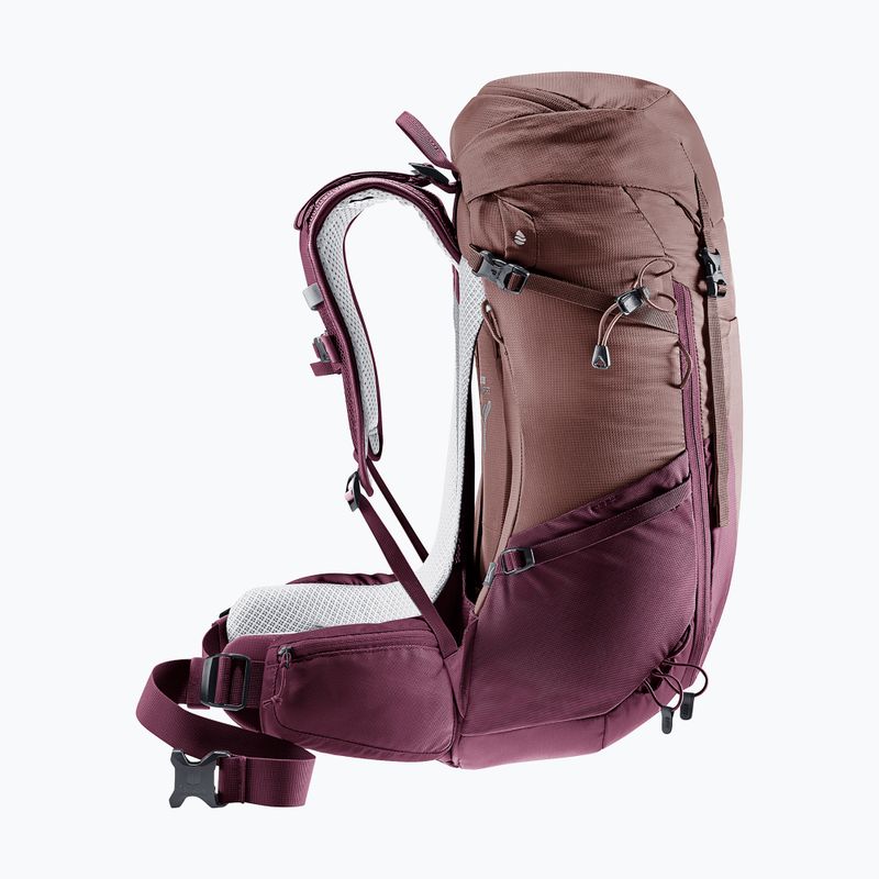 Turistický batoh deuter Futura 24 l SL ash rose/blackcurrant 5